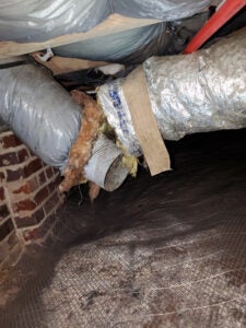 broken ductwork broken ductwork