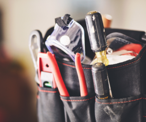 Tool bag for repair person